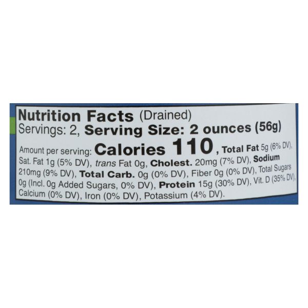 Wild Planet Wild Albacore Tuna In Extra Virgin Olive Oil - Case of 12 - 5 oz. - Image 2