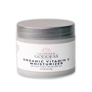 Organic Moisturizing Face Cream 2 oz   Vitamin C and Sea Buckthorn   Hydrating Anti Aging Brightening   Vegan Natural Paraben Free Cruelty Free Skincare for Radiant Healthy Skin