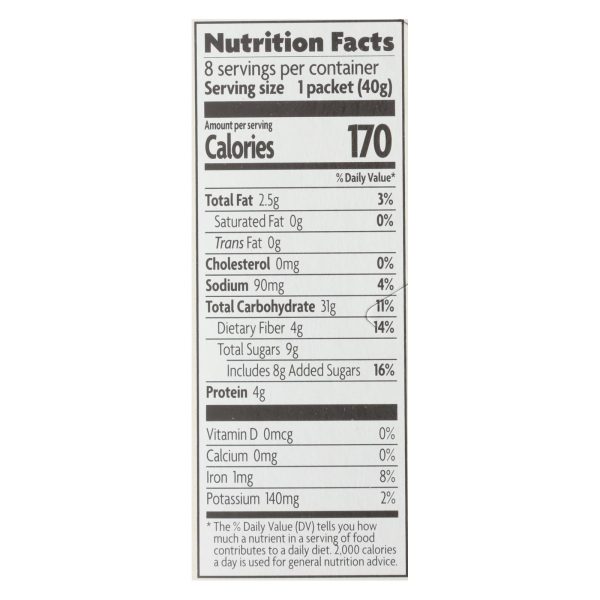 Nature's Path Organic Hot Oatmeal - Spiced Apple with Flax - Case of 6 - 11.3 oz. - Image 3