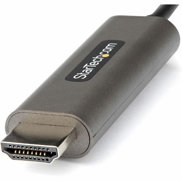 StarTech.com 10ft (3m) USB C to HDMI Cable 4K 60Hz with HDR10, Ultra HD USB Type-C to HDMI 2.0b Video Adapter Cable, DP 1.4 Alt Mode HBR3 - Image 2