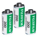 FUJIFILM 600022185 ISO 200 36-Exposure Color Negative Film for 35 mm Cameras (3 Pack)