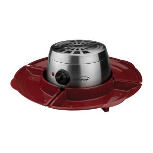 Brentwood Just For Fun TS-603 Indoor Electric Stainless Steel S'mores Maker with 4 Trays and 4 Roasting Forks