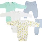Infant Boys Long Sleeve Onezies And Joggers Cs_0497m