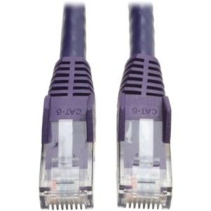 10' Cat6 Snglss Patch Cbl Prpl