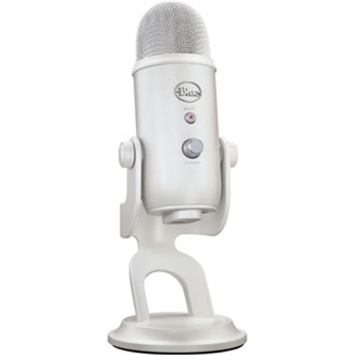 EOL Blue Mic Yeti White Mist C
