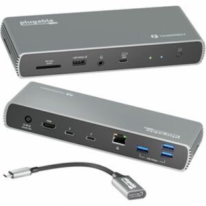Dual 4K monitor TB4 Dock 100W