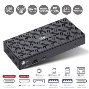 USB-C Quad Video Docking