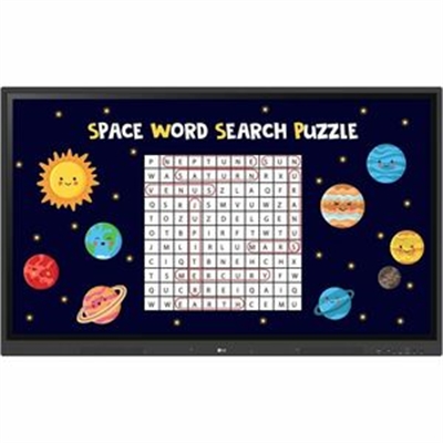 LG 86in interactive Display
