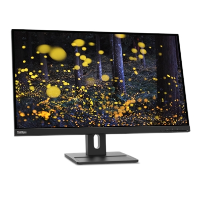 Lenovo E27q-20 27" QHD Monitor – HDMI, Built-in Speakers, Full Function Stand