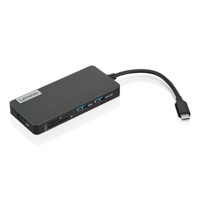 Lenovo USB-C 7-in-1 Hub – Portable Expansion