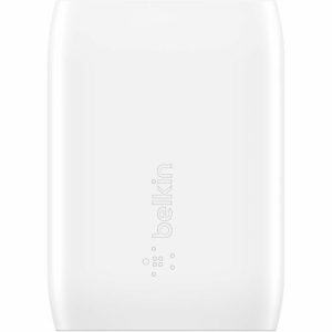 Belkin 30W USB-C PD 3.0 PPS Wall Charger + 3.3ft USB-C to USB-C Cable - Fast Charging - White