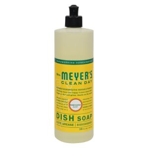Mrs. Meyer's Clean Day - Liquid Dish Soap - Honeysuckle - Case of 6 - 16 oz