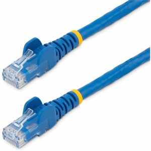 StarTech.com 15 ft. CAT6 Ethernet Cable - 10 Pack - ETL Verified - Blue CAT6 Patch Cord - Snagless RJ45 Connectors - 24 AWG - UTP