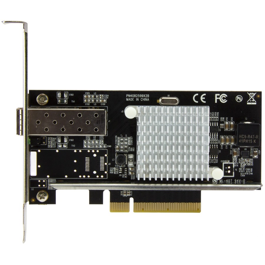 StarTech.com 10G Network Card - MM/SM - 1x Single 10G SPF+ slot - Intel 82599 Chip - Gigabit Ethernet Card - Intel NIC Card - Image 2
