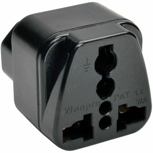Eaton Tripp Lite Series Universal Power Plug Adapter for IEC-320 C13 Outlets
