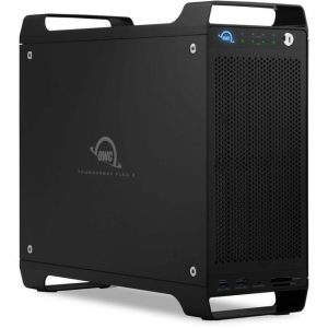 OWC 128TB ThunderBay Flex 8 - 8-Bay Enterprise HDD Storage + Docking + PCIe Expansion Solution