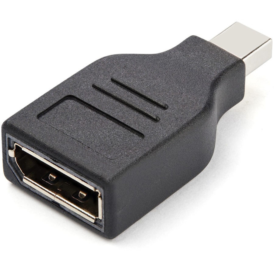 StarTech.com Compact Mini DisplayPort to DisplayPort Adapter, 4K x 2K Video, UHD Mini DP to DP Converter, mDP to DP 1.2 Adapter, M/F - Image 2