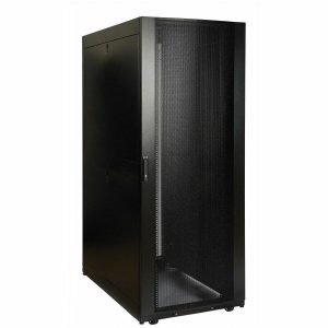 Eaton Tripp Lite Series 42U SmartRack Deep and Wide Rack Enclosure Cabinet with doors & side panels