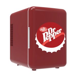Dr. Pepper MIS153DRP 6-Can Portable Mini Fridge, MIS153DRP, Red