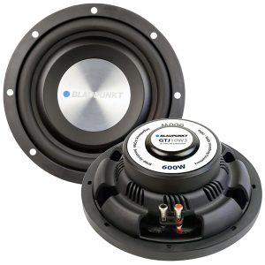 Blaupunkt 10″ Shallow Mount Woofer 300W RMS/600W Max Single 4 Ohm Voice Coil