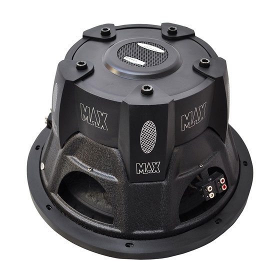 SUBWOOFER LANZAR 10" 1200WATT DVC; DUAL MAG; MAX SERIES - Image 2
