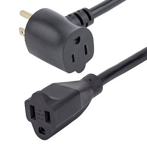 3ft Power Extension Cord 16AWG