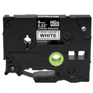 Black Ink on White Label 5PK