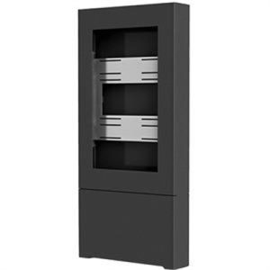 46" PORTRAIT FLOOR KIOSK BLK