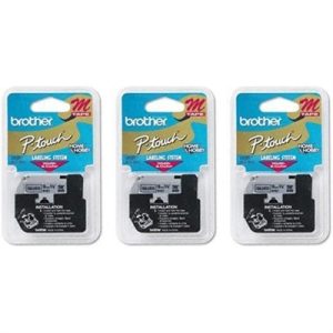 3 8" Black on Silver