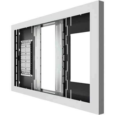 55" LANDSCAPE WALL KIOSK WHIT