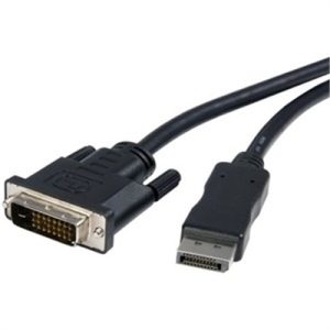 DisplayPort Male to DVI D Male