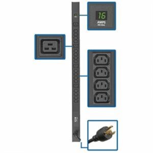 PDU METERED 16 C13 4 C19 0URM