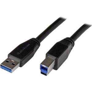 15 ft USB 3.0 A to B Cable M M