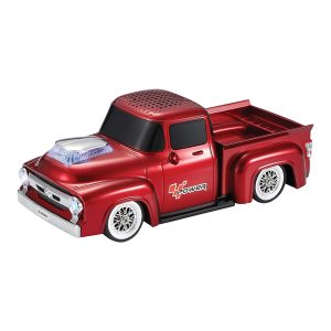 Audiobox TRK-5600BTRED SoundRides TRK-5600BT Retro Ride Low-Rider Truck Bluetooth Speaker with WaveSync and Lights (Red)