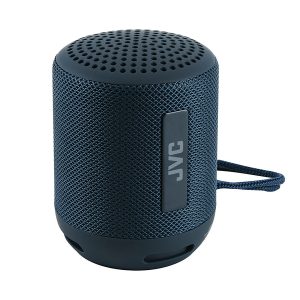 JVC SP-SG2BTA Gumy Plus True Wireless Stereo Portable Bluetooth Speaker with Speakerphone, SP-SG2BT (Blue)