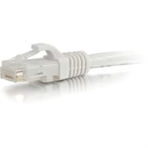 6IN CAT6 SNAGLESS UTP CABLE-WH