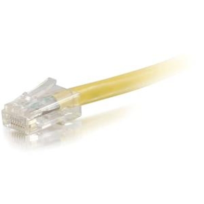1' CAT6 RJ45 Patch Yellow