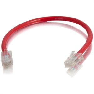 6 CAT6 UTP NONBOOT PATCH RED