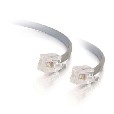 25FT RJ11 6P4C MOD CAB STRAIGH