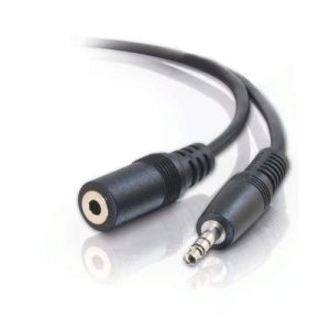 6FT 3.5MM M/F AUDIO EXT CABLE