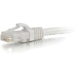 10' Cat5E Snagles Cable WHT