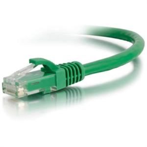 1' CAT6 Snagless Patch- Green
