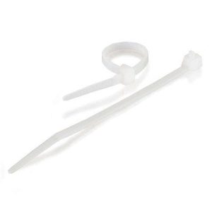 4" Cable Ties 100 Pack White