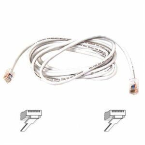 3' Cat6 Snagless Patch Cbl WHT
