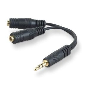 Y Adapter Mini Stereo Plug