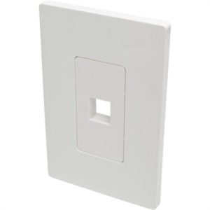 1 Port Wall Plate Keystone