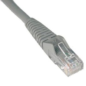 14' CAT6 Gigabit Snagless Gray