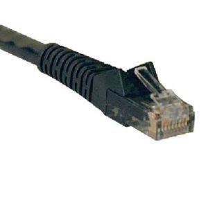 7' Cat6 Patch Snagless Black