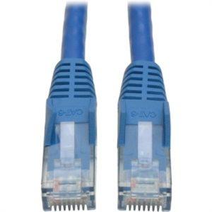 8' Cat6GbE Sngls MoldPatch BLU