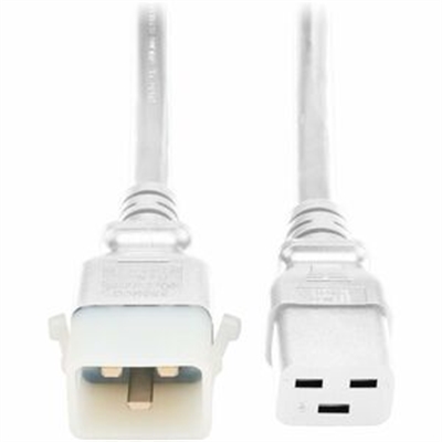 C19 TO P-LOCK C20 4FT WHT 6PK